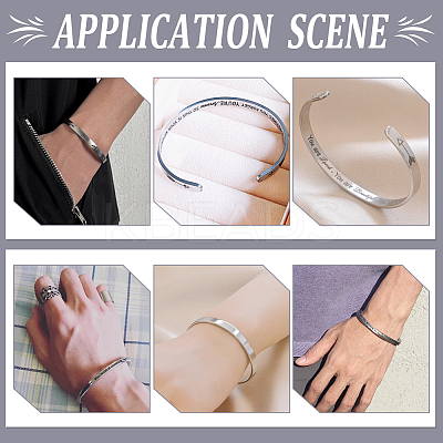 Stainless Steel Bangle Inner Core MAK-WH0019-01P-01-1