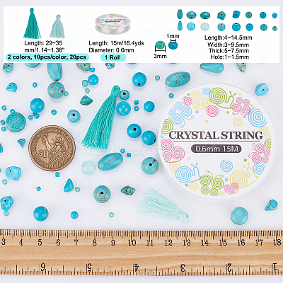 DIY Stone Bracelet Making Kit DIY-NB0009-30-1