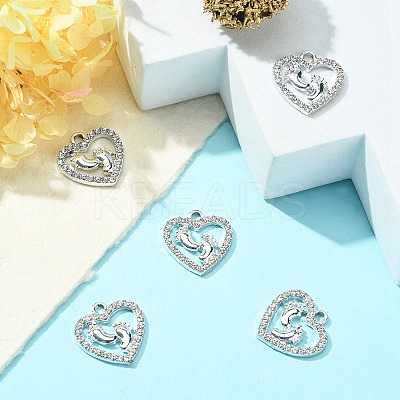 Alloy Rhinestone Pendants ALRI-YW0001-03-1