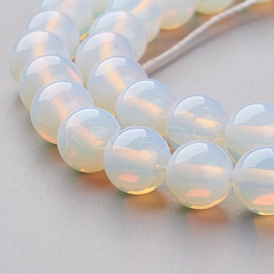 16 inch long Opalite Loose Beads LS-GSR8mmC081-1