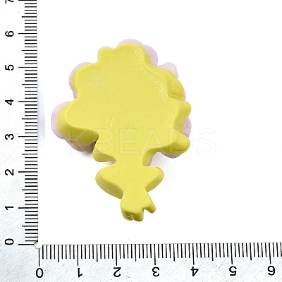 Opaque Resin Cabochons RE-CBA6D7B-01-1