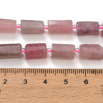 Natural Madagascar Rose Quartz Beads Strands GG-CBA7621-A04-01-1