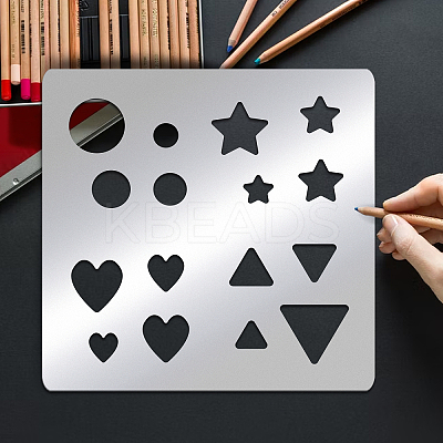 Stainless Steel Cutting Dies Stencils DIY-WH0279-066-1