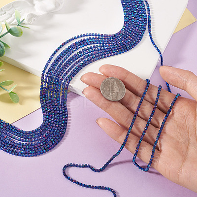 4.8 Yards Iron Rhinestone Cup Chains CH-TA0001-10B-1