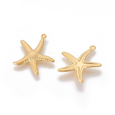304 Stainless Steel Pendants STAS-G191-07G-1