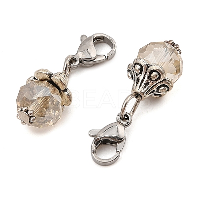 Glass Pendants HJEW-PH01287-20-1