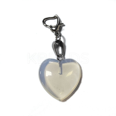 Synthetic Opalite Pendant Decorations PALLOY-PH01402-06-1