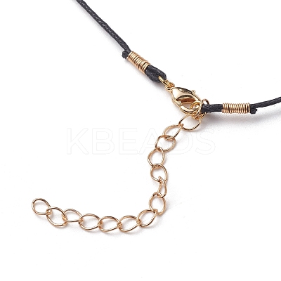 Natural Lava Rock Beaded Necklaces NJEW-JN03099-05-1