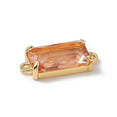 Transparent K9 Glass Connector Charms X-GLAA-A005-11LG-1