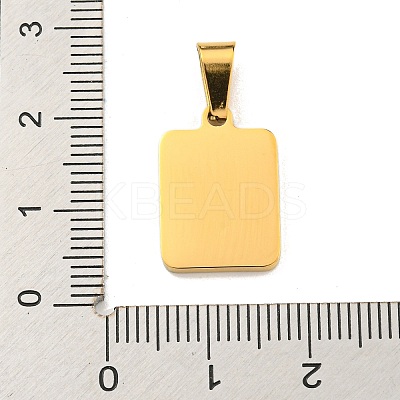 PVD Vacuum Plating 304 Stainless Steel Pave Natural White Shell Pendants STAS-S130-03G-B-1