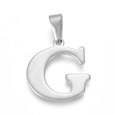 Tarnish Resistant 304 Stainless Steel Pendants STAS-F106-95P-G-1