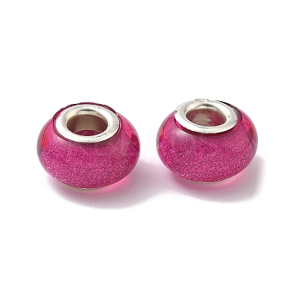 Large Hole Resin European Beads OPDL-R118-02B-1