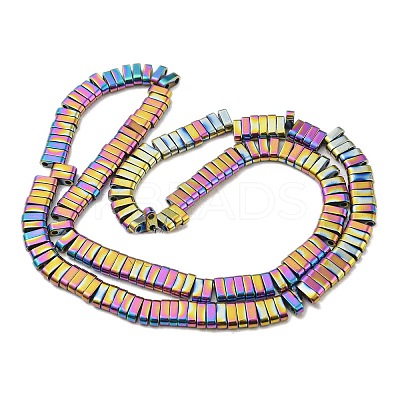 Electroplated Non-magnetic Synthetic Hematite Beads Strands G-C106-B02-10A-1