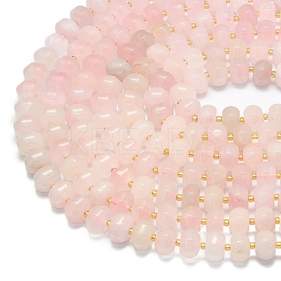 Natural Rose Quartz Beads Strands LS-G-P573-B16-01-1