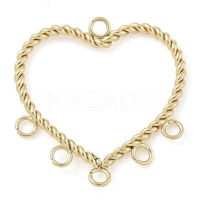 Ion Plating(IP) 304 Stainless Steel Chandelier Component Links STAS-U032-09G-1