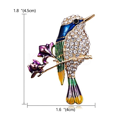 Alloy Enamel Brooch PW-WG93844-01-1
