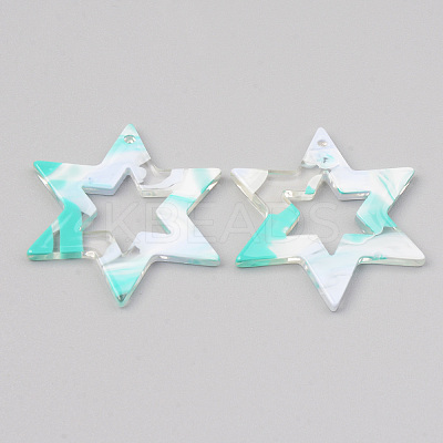 Acrylic Pendants X-MACR-S372-011A-1