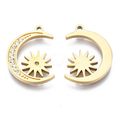 316 Surgical Stainless Steel Pendants STAS-N097-037-1