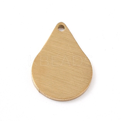 Ion Plating(IP) 304 Stainless Steel Pendants STAS-F271-05B-G-1