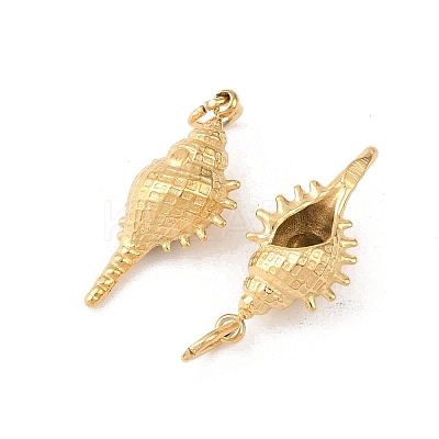 304 Stainless Steel Pendants STAS-D390-36G-1