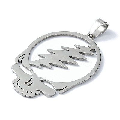 Non-Tarnish 304 Stainless Steel Pendants STAS-C097-11P-1