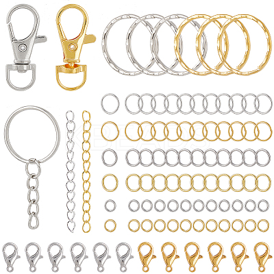 DIY Keychain Making Finding Kits DIY-SP0002-91-1