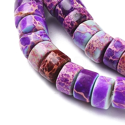 Natural Imperial Jasper Beads Strands G-I263-01F-1