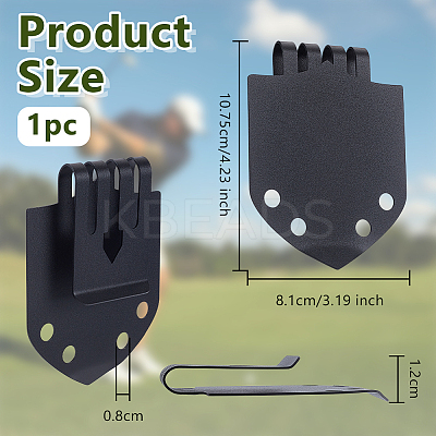 Manganese Steel Golf Towel Holder Clip FIND-WH0139-844A-1
