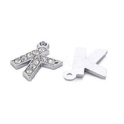 Alloy Pendants ALRI-N039-001K-RS-1