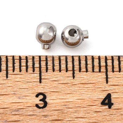 Brass Crimp Beads KK-K378-41P-1
