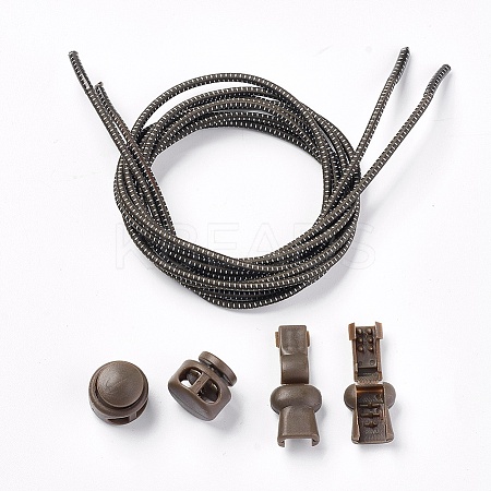 DIY Elastic Lock Shoelace LS-AJEW-WH0057-05D-1