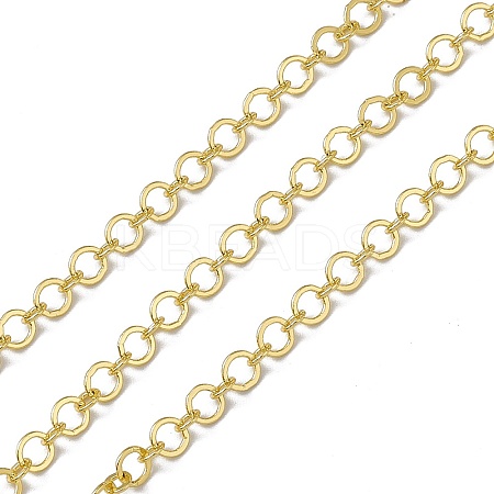 Brass Circle Ring Link Chains CHC-P010-07G-1
