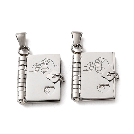 304 Stainless Steel Pendants SA-CBA694E-01P-01-1