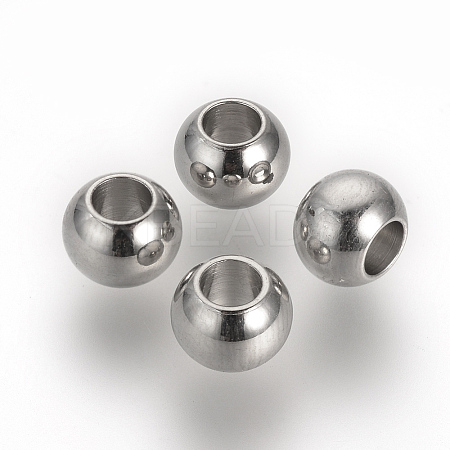 Tarnish Resistant 201 Stainless Steel Spacer Beads LS-X-STAS-R071-36-1