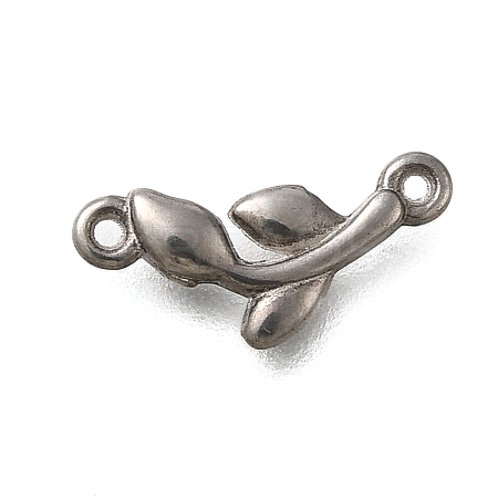 304 Stainless Steel Connector Charms STAS-C119-28P-1