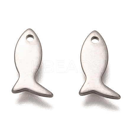 304 Stainless Steel Charms X-STAS-H136-04P-1