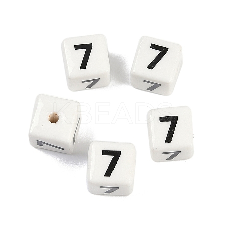 Glazed Porcelain Beads PORC-R003-07-07-1