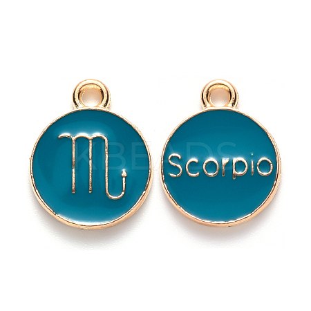 Alloy Enamel Pendants LS-ENAM-S124-01A-05L-1