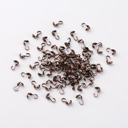 Iron Bead Tips Knot Covers E038-NFR-1