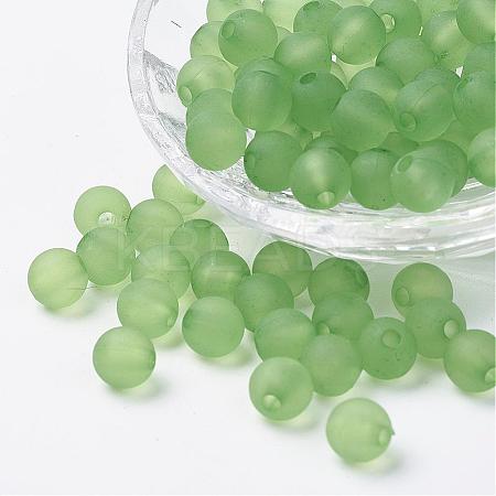 Transparent Acrylic Beads PL582-C67-1
