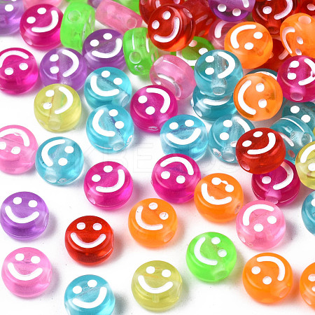 Transparent Acrylic Beads TACR-S135-001A-01-1