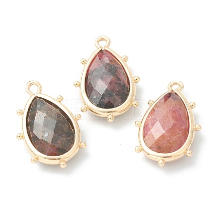 Natural Rhodochrosite Pendants G-B009-02G-B-1
