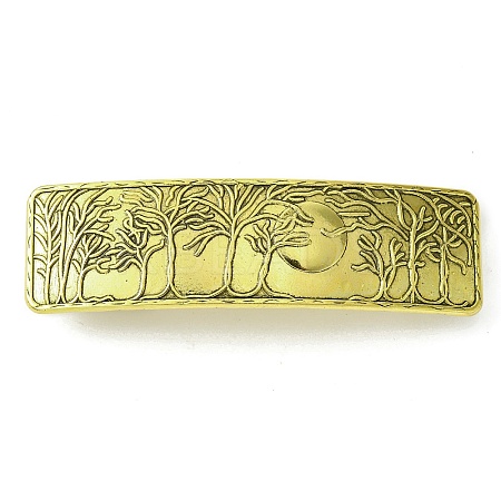 Alloy Hair Barrettes OHAR-C010-04AG-1