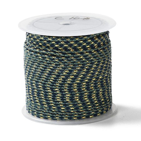 4-Ply Polycotton Cord with Metallic Thread OCOR-Z003-C14-1