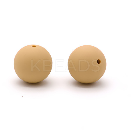 Round Food Grade Eco-Friendly Silicone Beads LS-SI-JX0066A-11-1