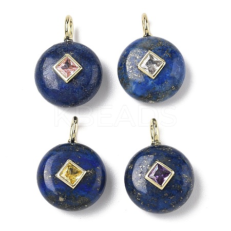 Natural Lapis Lazuli Pendants G-I391-01G-09-1