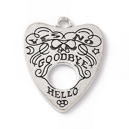 Tibetan Style Alloy Pendants FIND-A021-01D-AS-1
