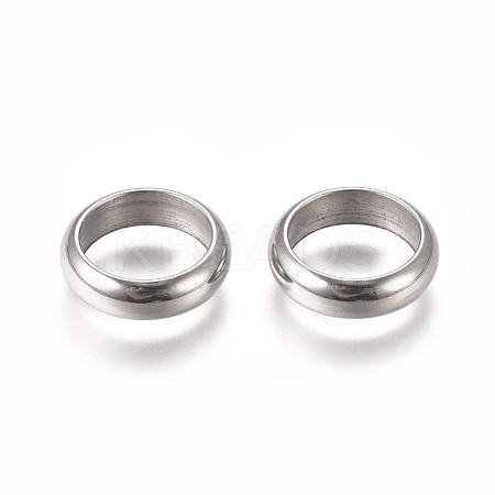 Tarnish Resistant 201 Stainless Steel Spacer Beads STAS-L238-056F-P-1
