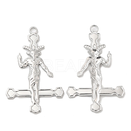 Non-Tarnish 304 Stainless Steel Pendants STAS-Z041-21P-1