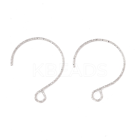 Tarnish Resistant 316 Surgical Stainless Steel Earring Hooks STAS-D183-03P-01-1